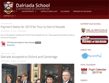 Tablet Screenshot of dalriadaschool.com